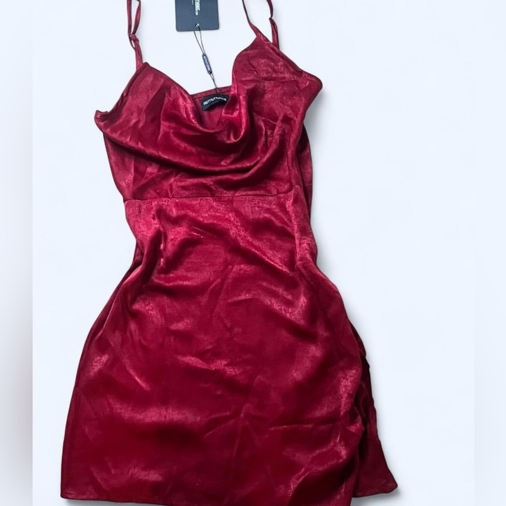 PrettyLittleThing Red Dress